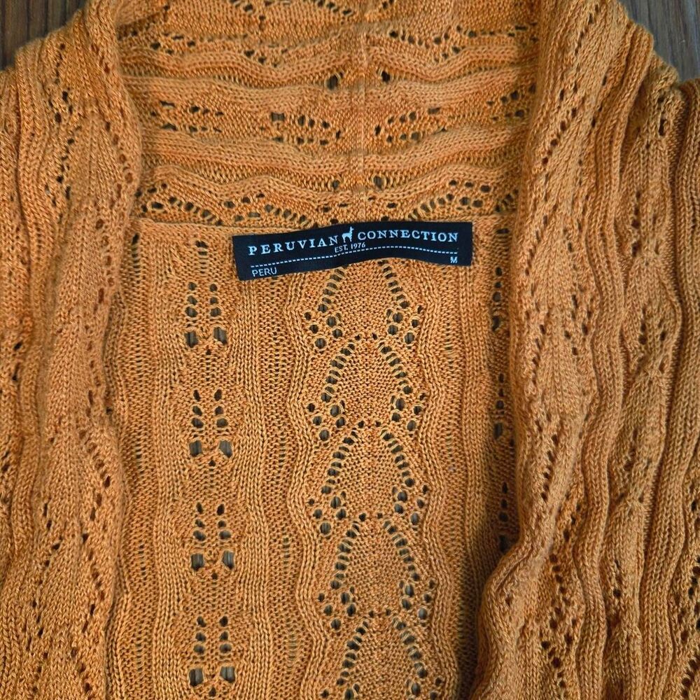 Peruvian Connection Open Knit Sweater - Picture 4 of 4
